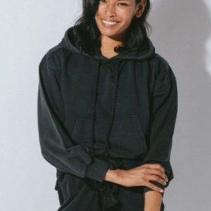 Cleobella Jaidev Hoodie Anthropologie Size L Organic Cotton Comfy Athleisure